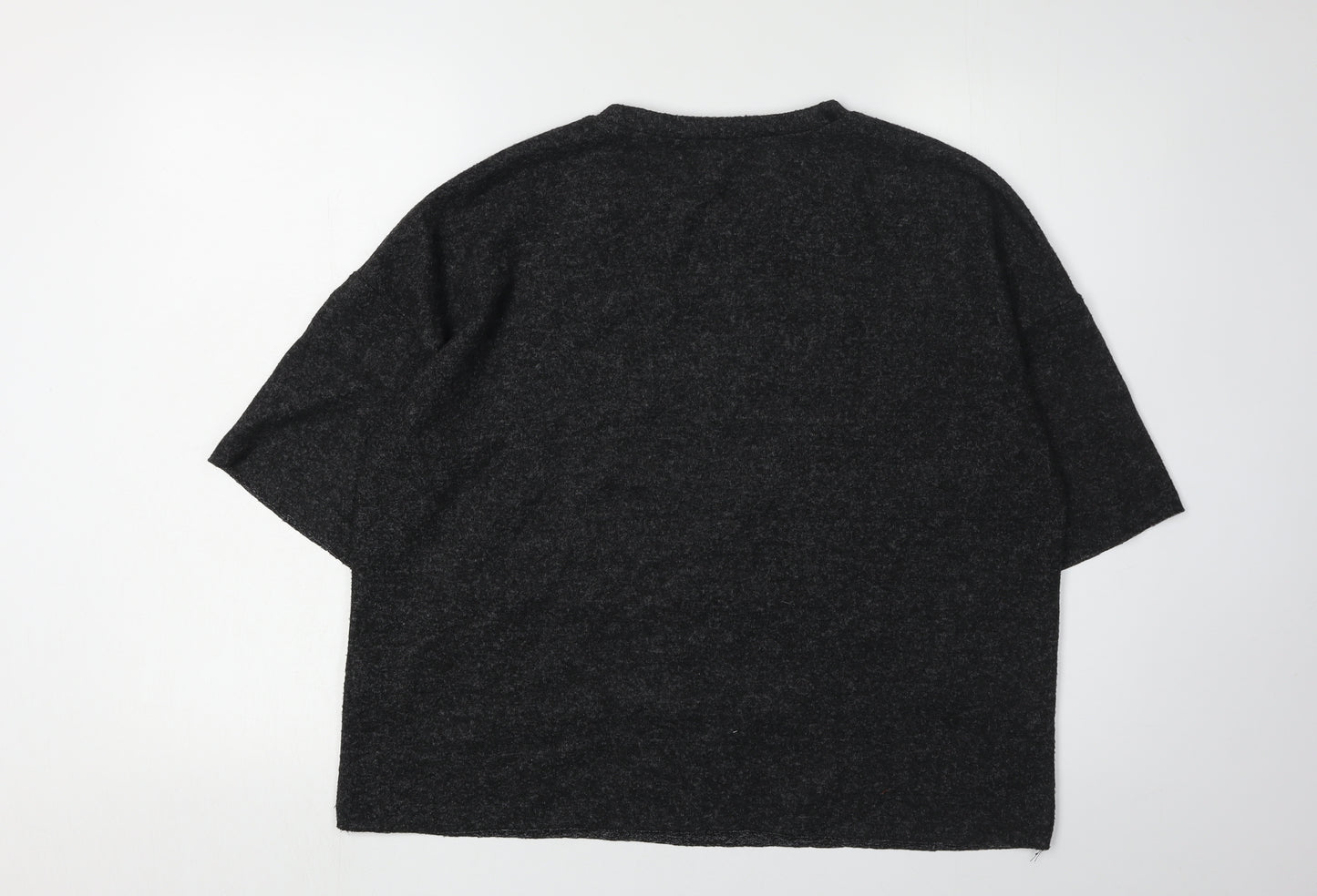 Zara Trafaluc Women’s Black Beaded Pullover Jumper S