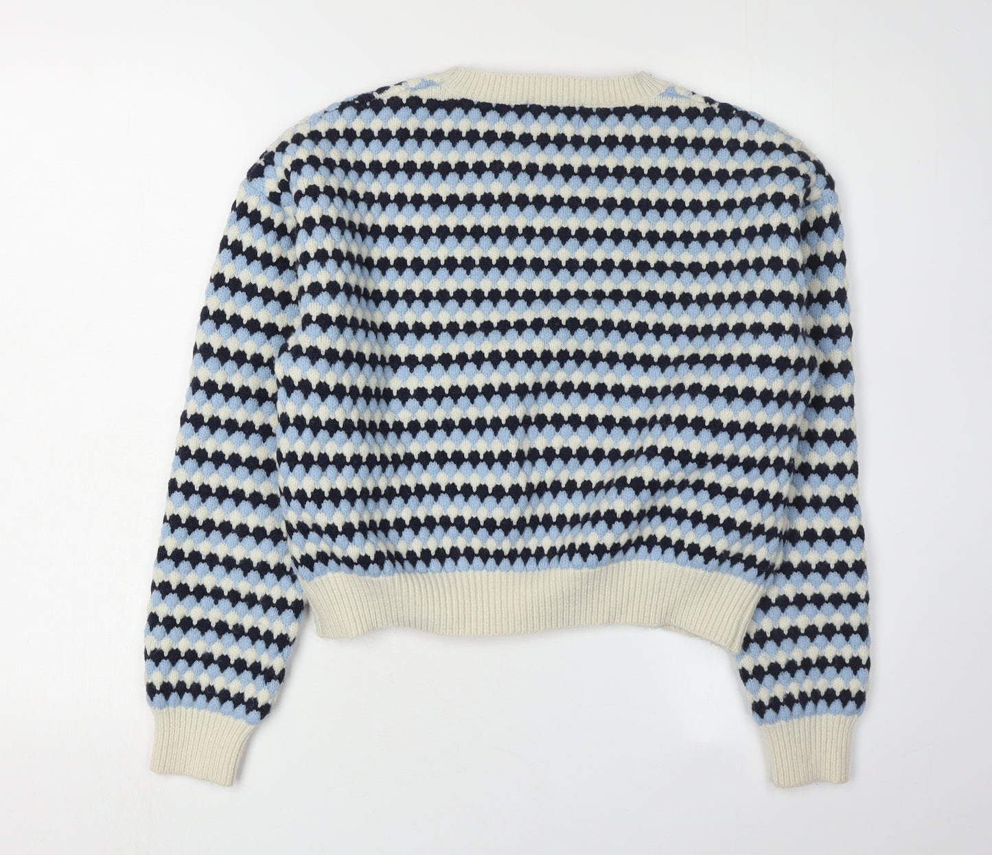 Compania Fantastica Women's Multicoloured Geometric Jumper