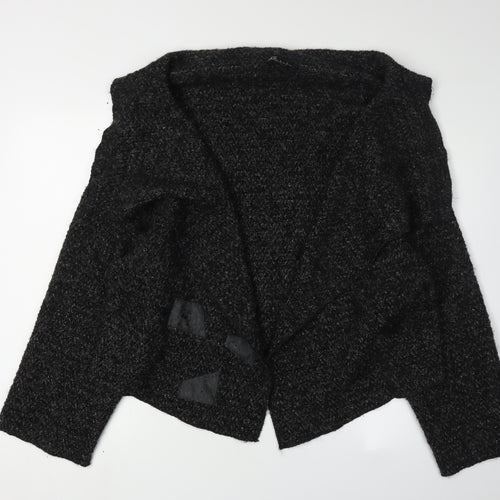 Kaosbai Women's Black XL Cardigan, Long Sleeve, Casual