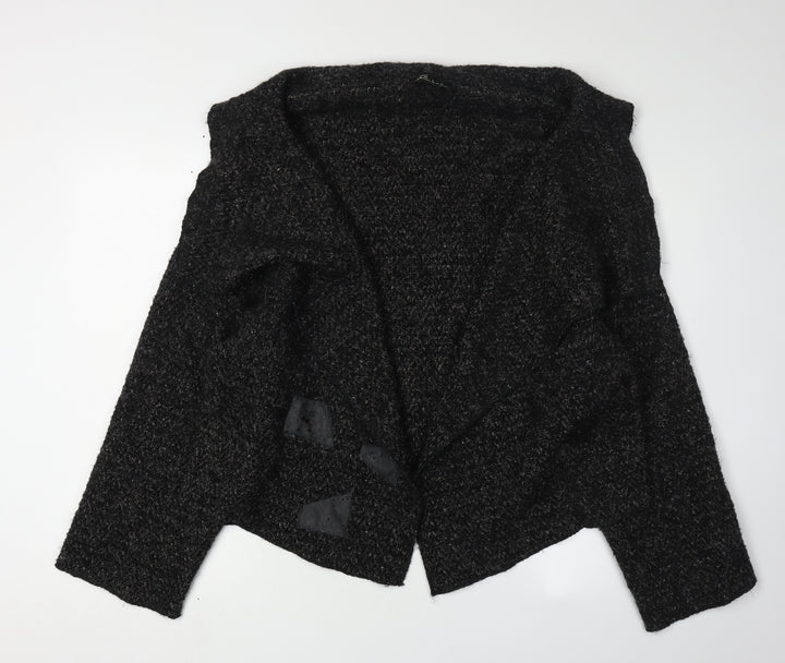 Kaosbai Women's Black XL Cardigan, Long Sleeve, Casual