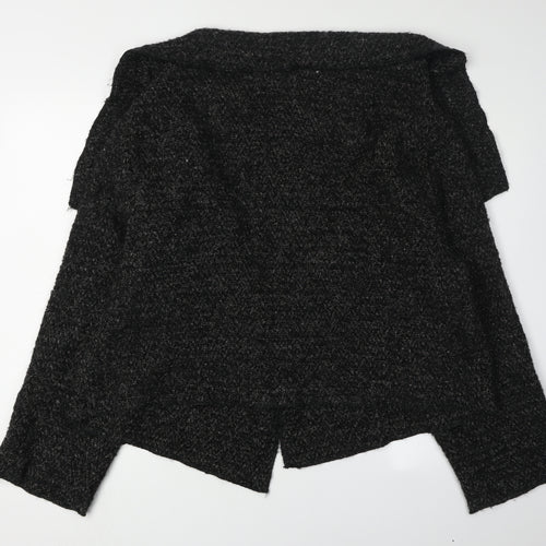 Kaosbai Women's Black XL Cardigan, Long Sleeve, Casual