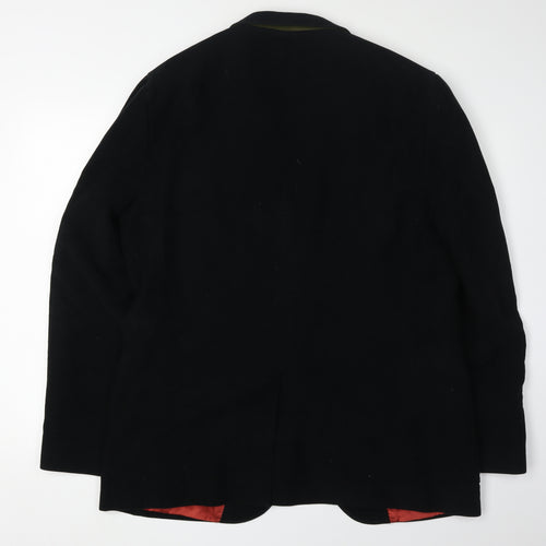GANT Men's Black Blazer Jacket, Size 54