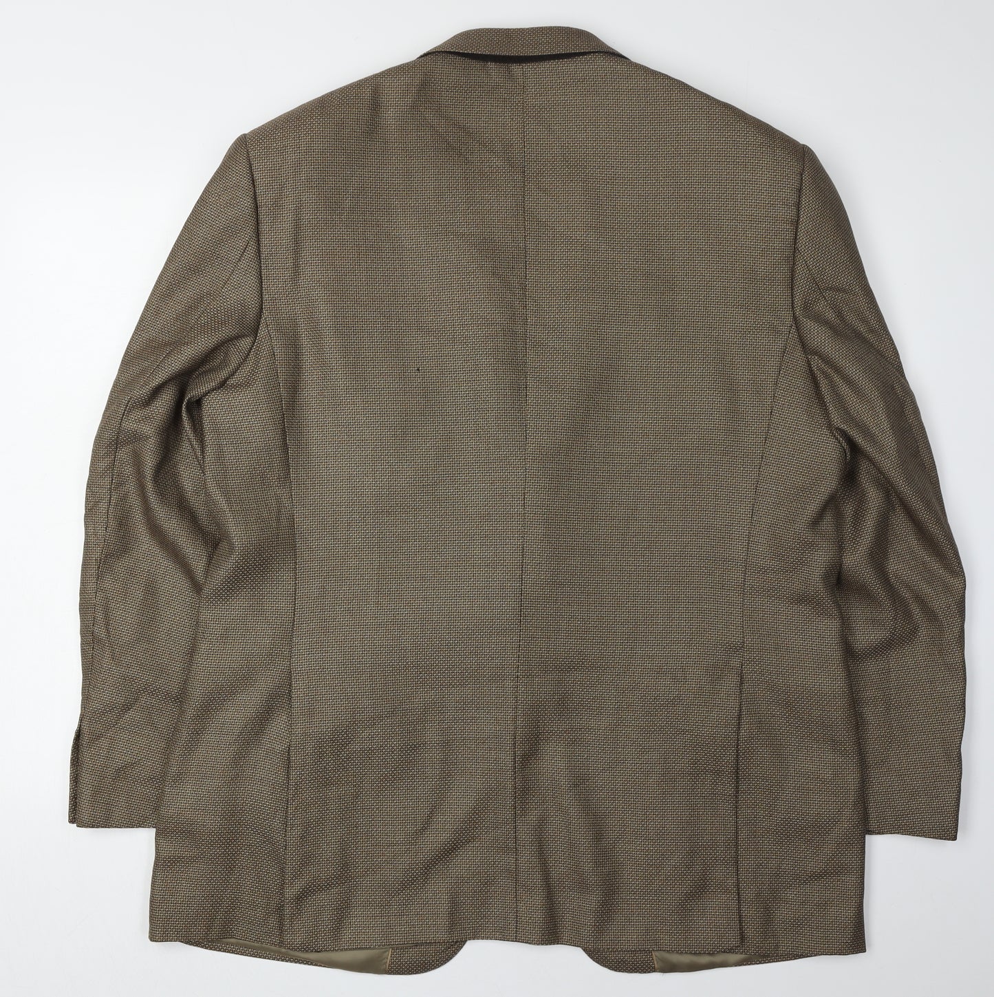 Marks and Spencer Men's Brown Wool Blazer, 44R