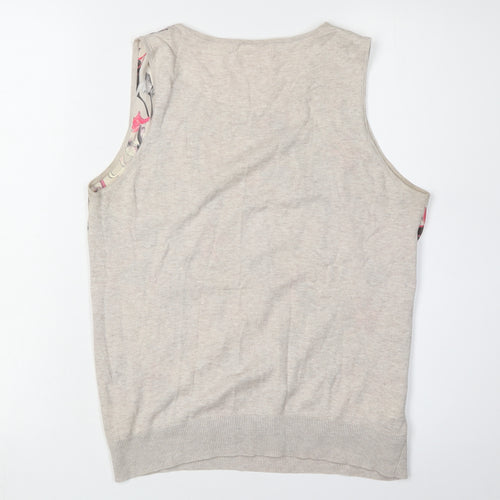 Next Women's Floral Multicoloured Tank Top Size 12