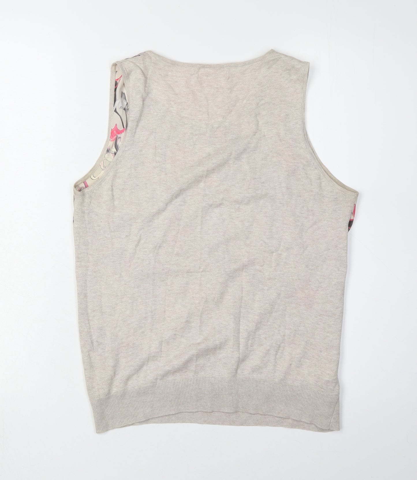 Next Women's Floral Multicoloured Tank Top Size 12