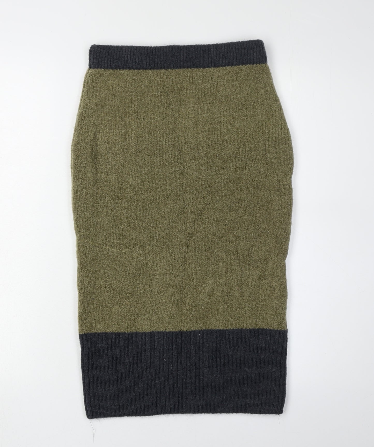 Cashel Women's Green Knit Pencil Skirt L