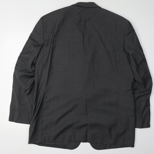 Cerruti Men’s Grey Wool Blazer, Size 44, Formal Wear