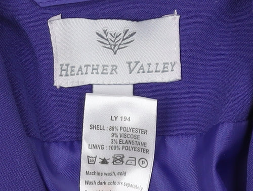 Heather Valley Women’s Purple Blazer UK 18
