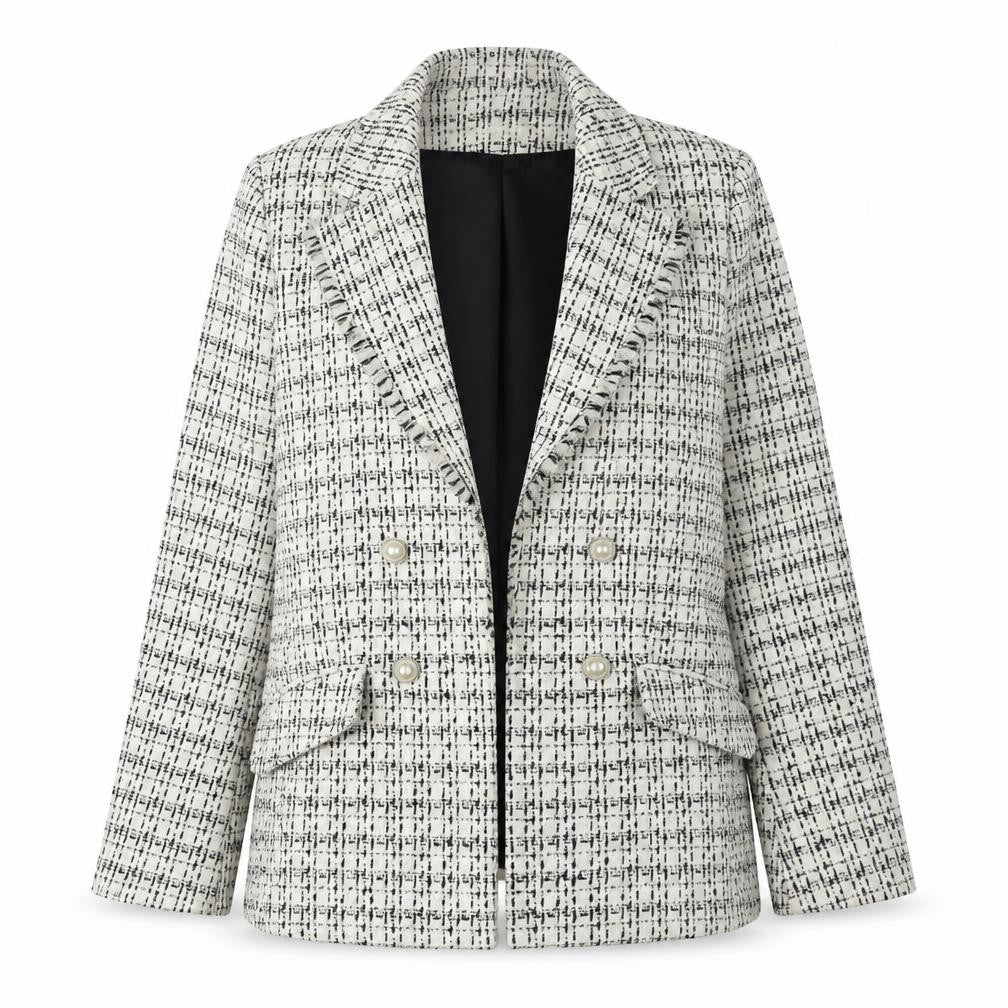 Front view of Miss Selfridge Women’s Multicoloured Blazer, size UK 8