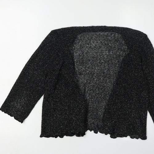 Alexara Women's Black Cardigan S/M, Knit, Long Sleeve