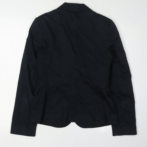 United Colors of Benetton Boys Black Slim Fit Jacket