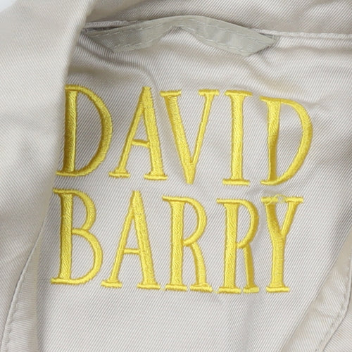 David Barry Women's Beige Trench Coat Size 20