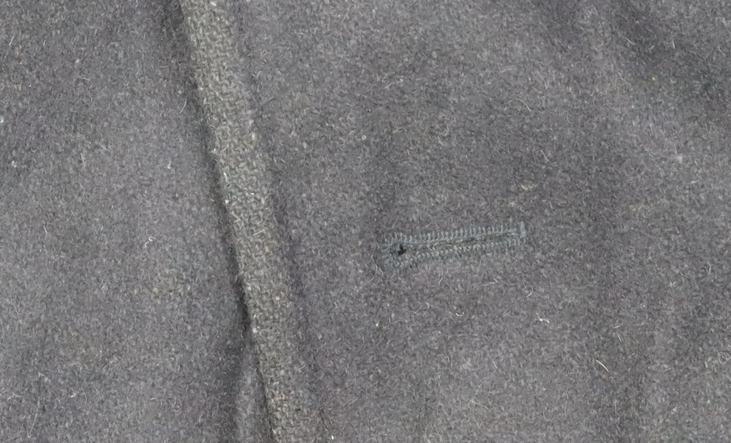 Stone River Men's Black Wool Overcoat XL