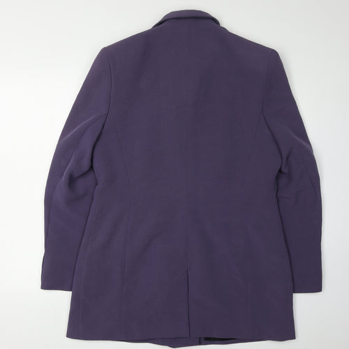 Kaliko Women's Purple Double-Breasted Blazer Size 16