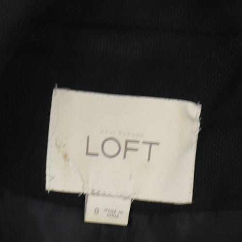 LOFT Women's Black Blazer S Classic Workwear
