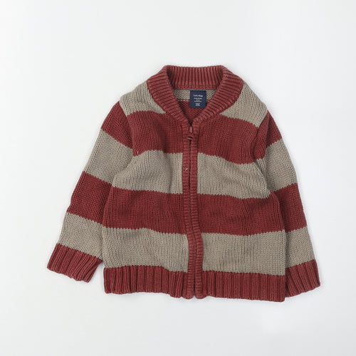 Baby Gap Unisex Multicoloured Striped Cardigan 12-18 Months