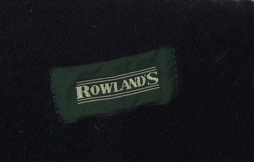 Rowland's Men's Black Wool Vest, Casual Style