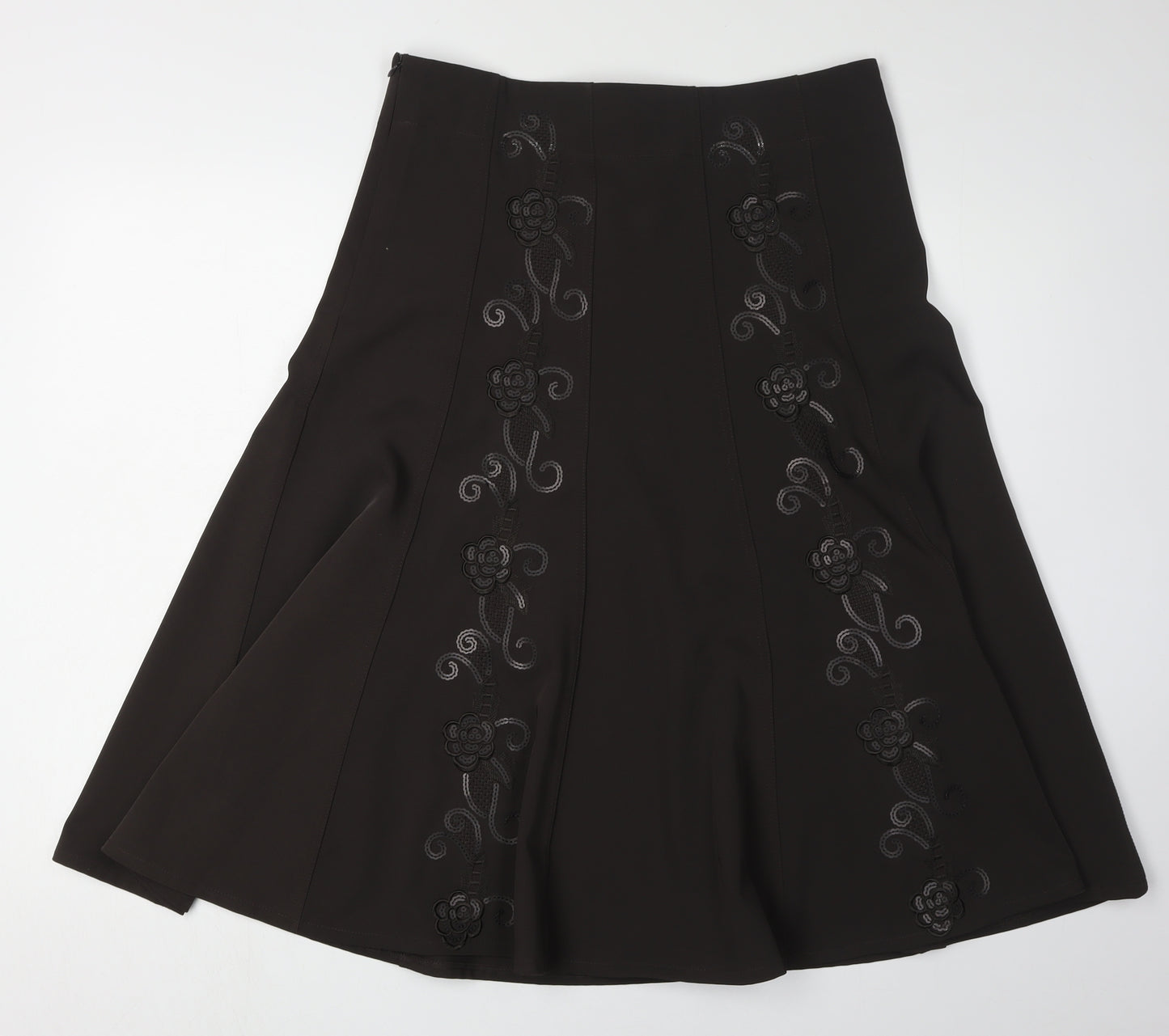 Stephen Women's Black A-Line Skirt Size 14