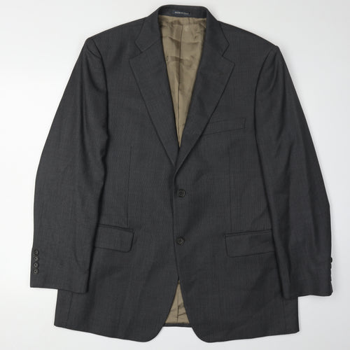 Marks and Spencer Men's Grey Wool Blazer 42R