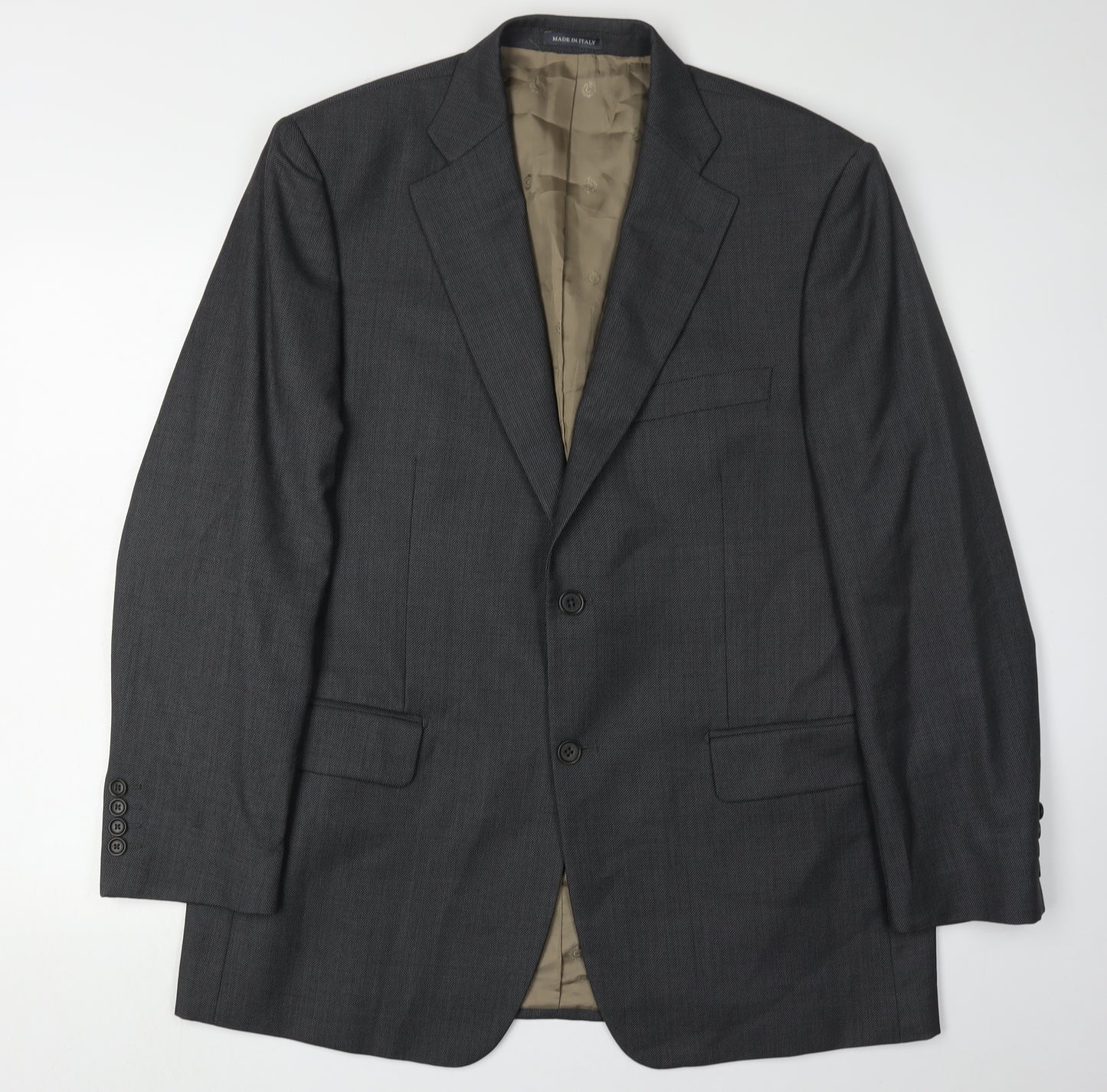 Marks and Spencer Men's Grey Wool Blazer 42R