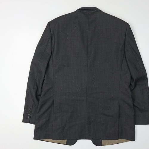 Marks and Spencer Men's Grey Wool Blazer 42R