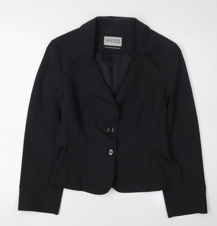 Skopes Women's Black Tailored Blazer Size 10