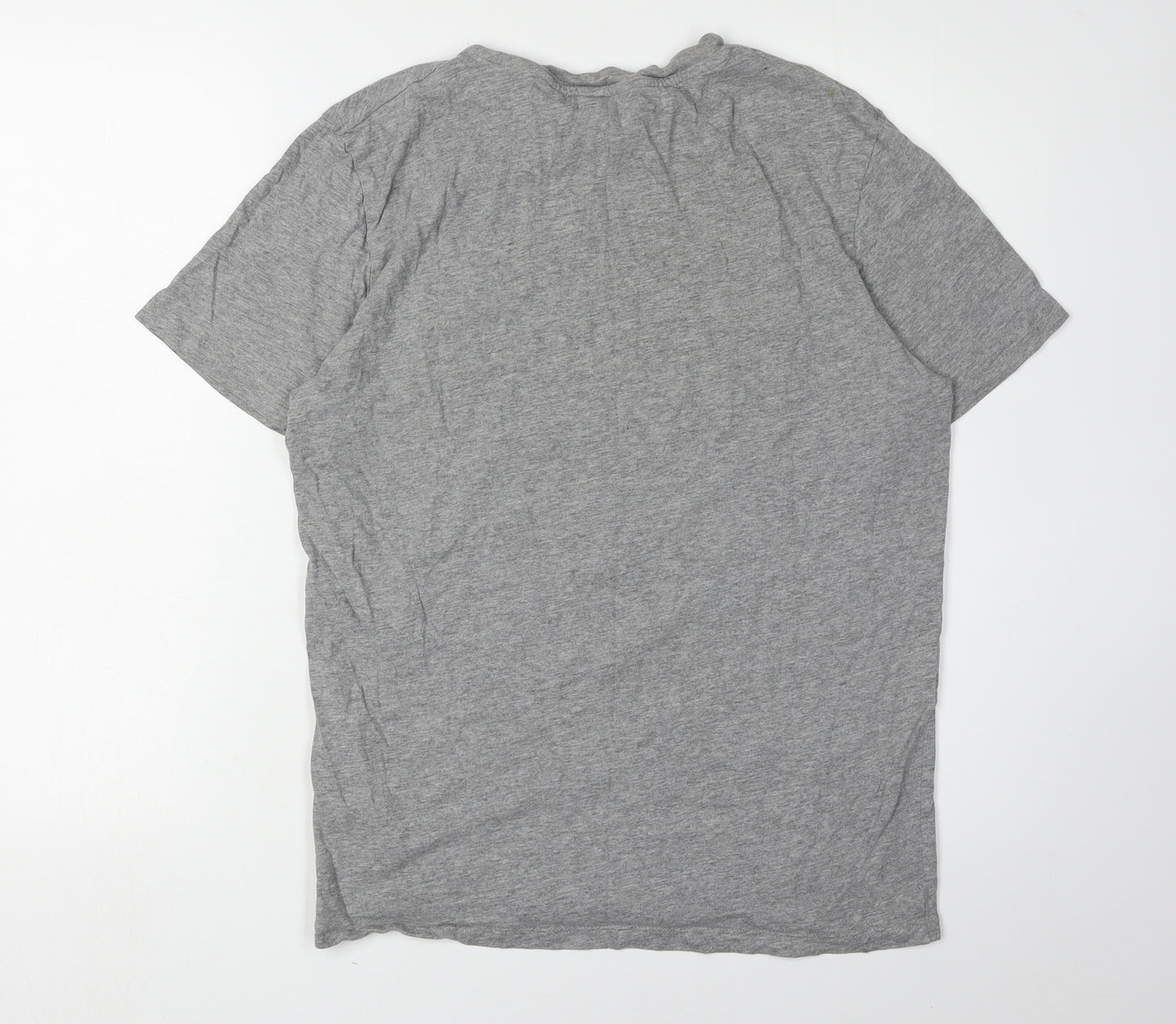 Jack & Jones Grey Graphic Print T-Shirt, Size L