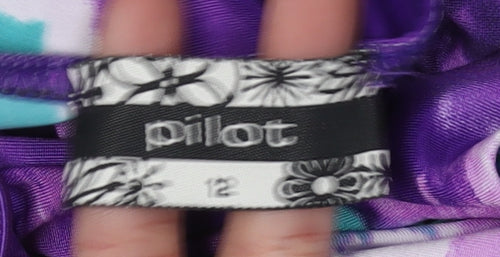 Pilot Women's Purple Maxi Dress Size 12