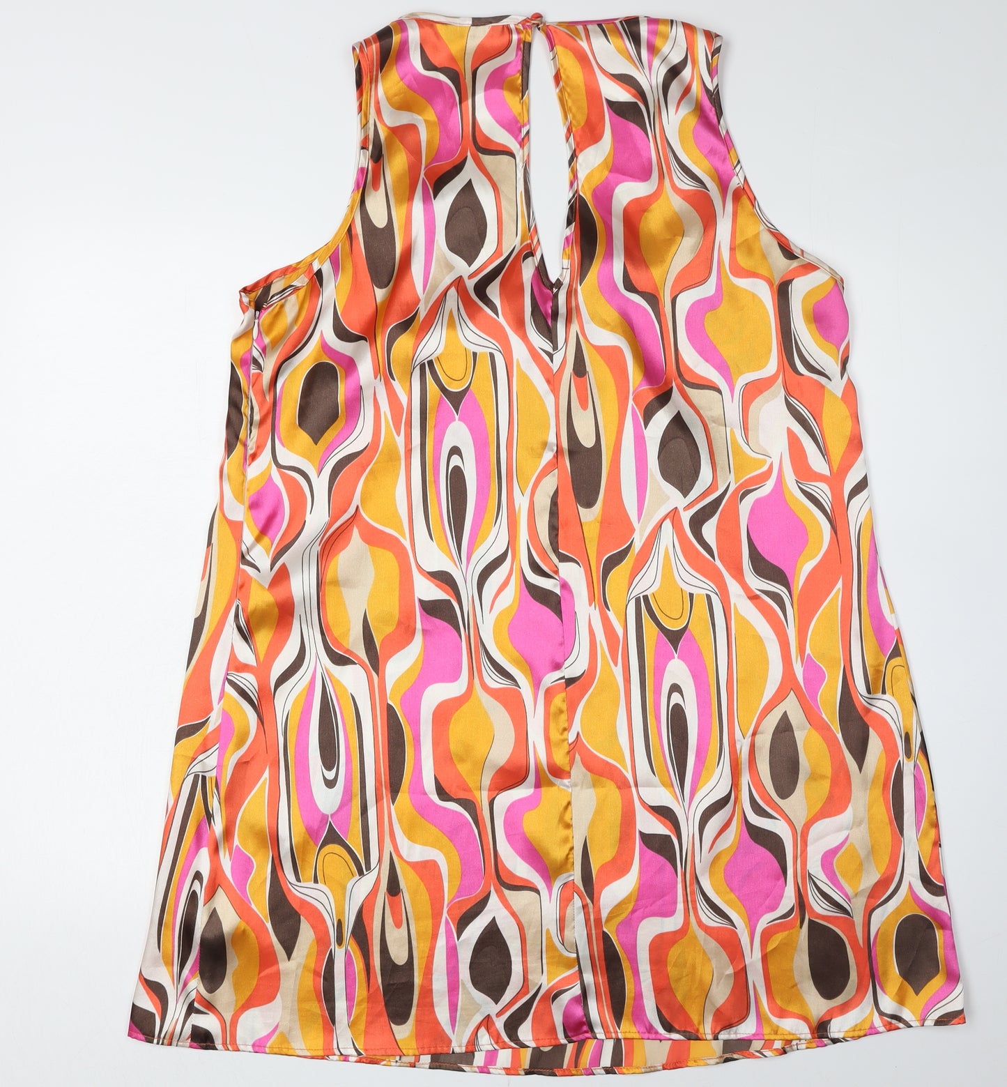ASOS Women's Multicoloured Sleeveless Dress Size 18