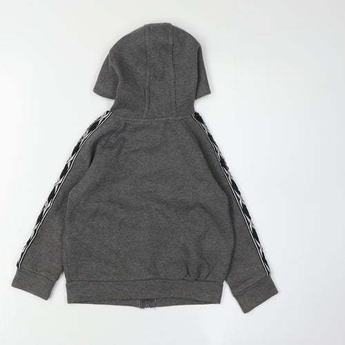 Reebok Boys Grey Full Zip Hoodie Size 2 Years