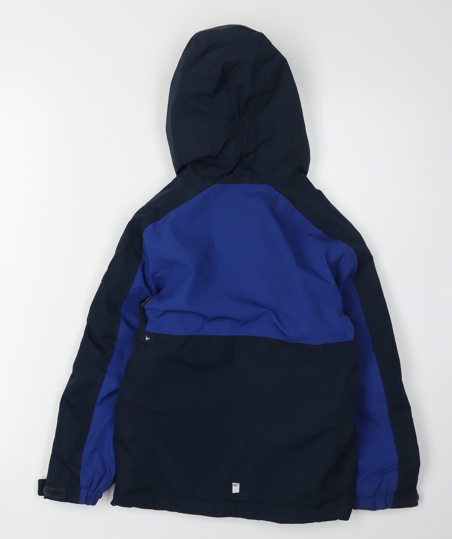 Regatta Boys Blue Hooded Waterproof Rain Coat 10 Years
