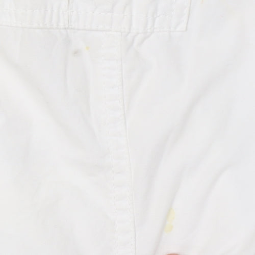 Marks and Spencer Women's White Hooded Jacket Size 16