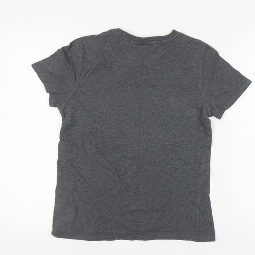 Friends Women's Grey T-Shirt Short Sleeve Casual S