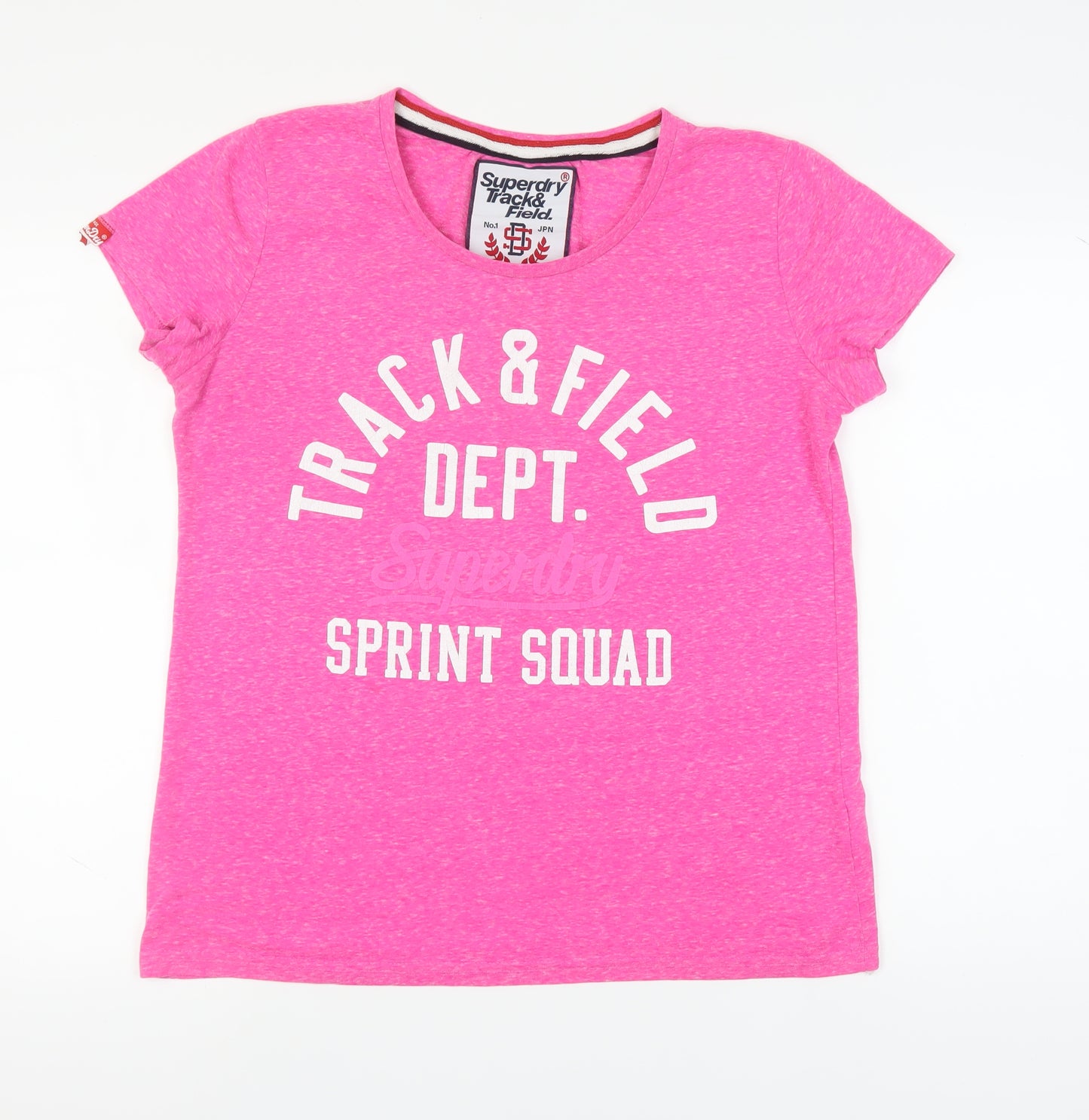 Superdry Women's Pink XL Basic T-Shirt