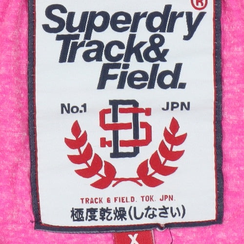 Superdry Women's Pink XL Basic T-Shirt