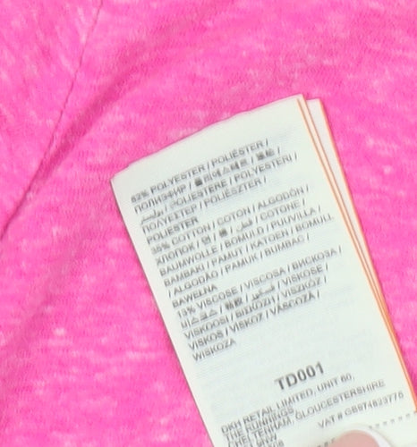 Superdry Women's Pink XL Basic T-Shirt