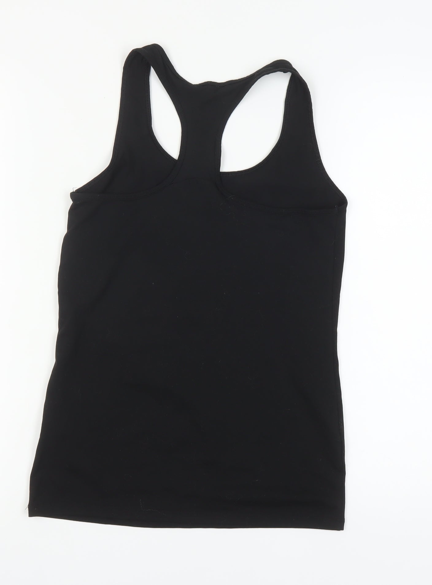Domyos Women's Black Tank Top Slim Fit Size 10
