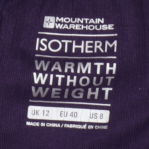 Mountain Warehouse Women's Purple Ankle Leggings Size 12