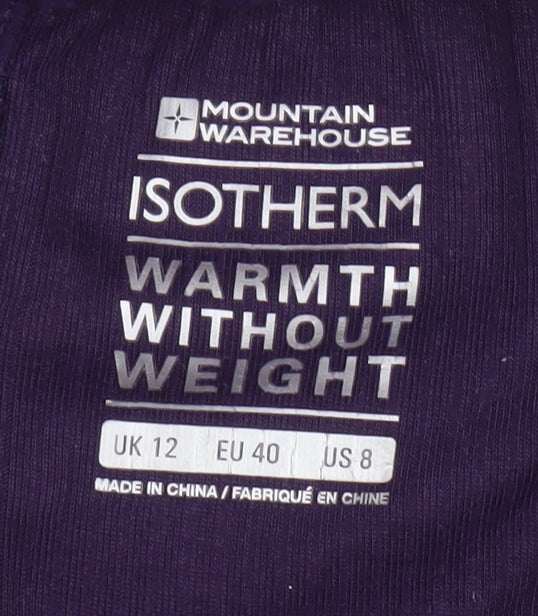 Mountain Warehouse Women's Purple Ankle Leggings Size 12