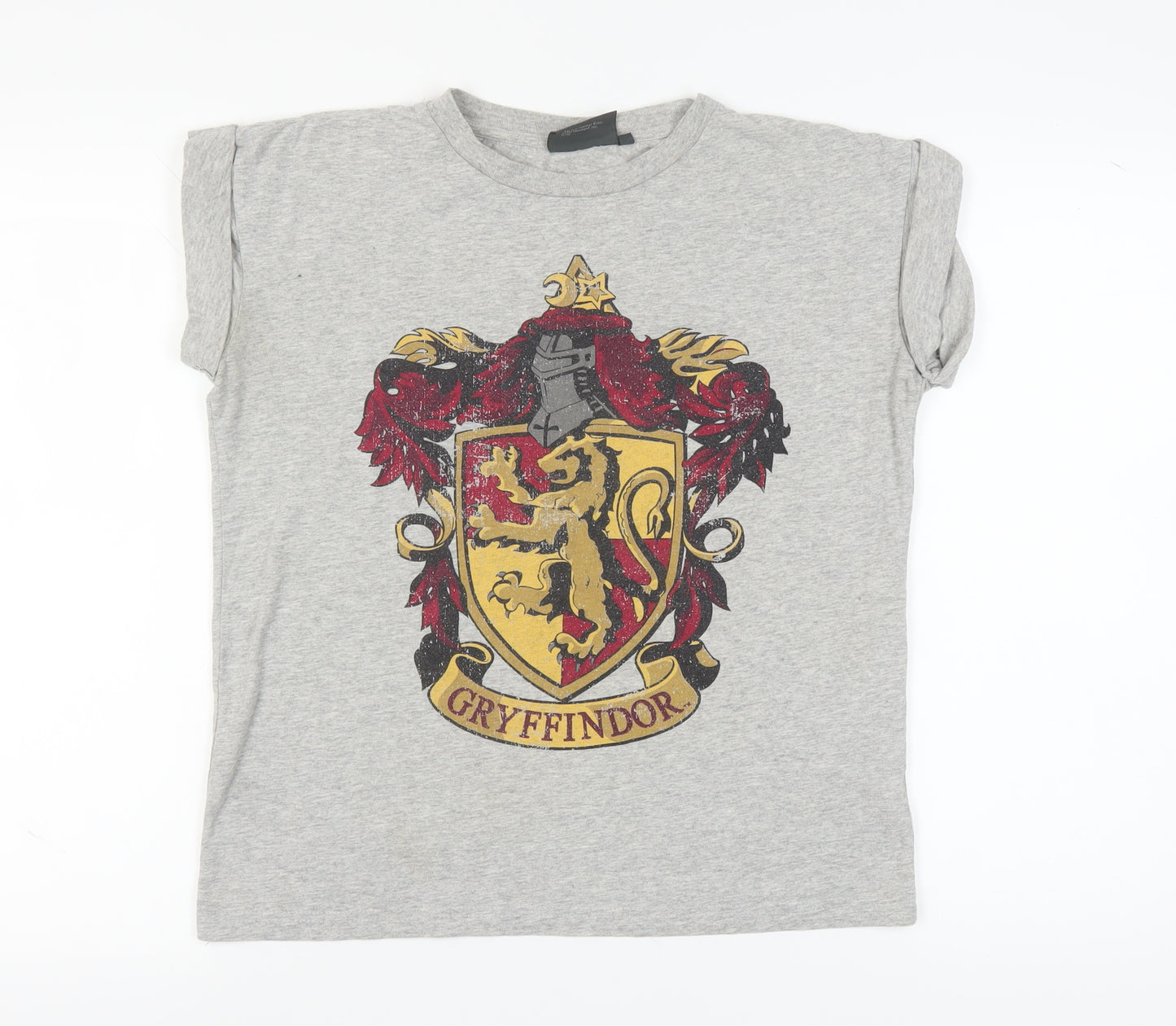 Harry Potter Grey Women’s T-Shirt Size 10, Gryffindor