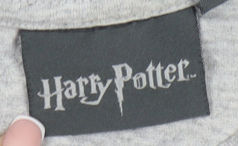 Harry Potter Grey Women’s T-Shirt Size 10, Gryffindor
