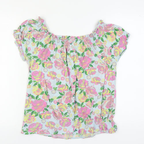 Next Women's Multicoloured Floral Blouse Size 14