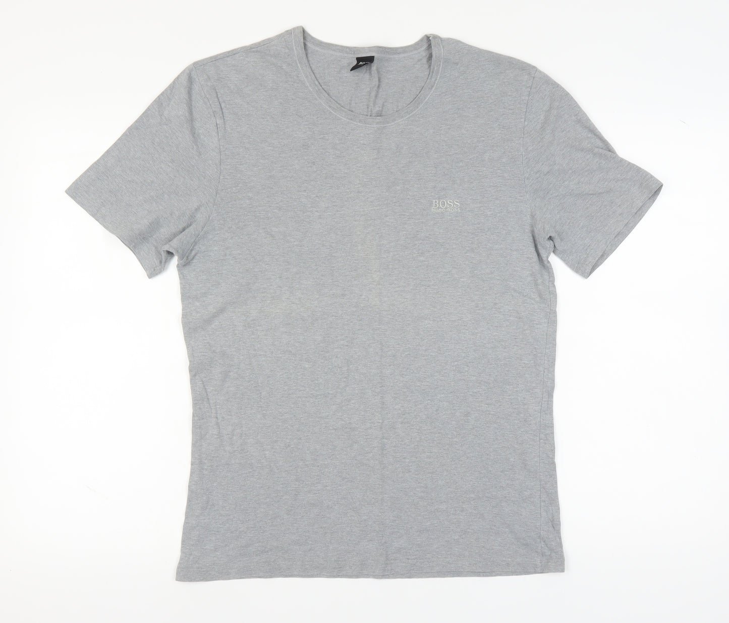 Hugo Boss Men's Grey Crew Neck T-Shirt L