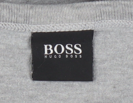 Hugo Boss Men's Grey Crew Neck T-Shirt L