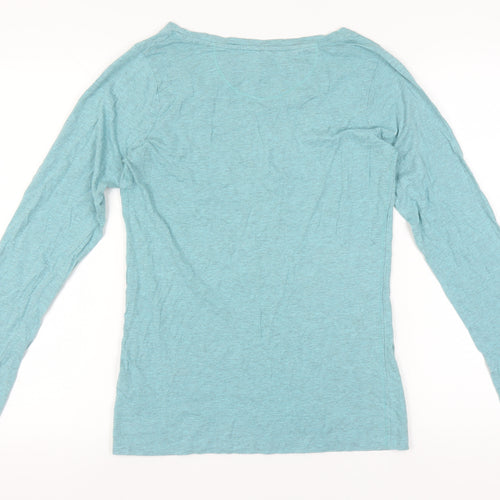 Fat Face Women's Blue T-Shirt, Size 14, Casual Style