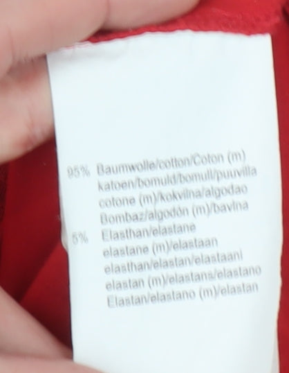 Basler Women's Red 3/4 Sleeve T-Shirt Size 20