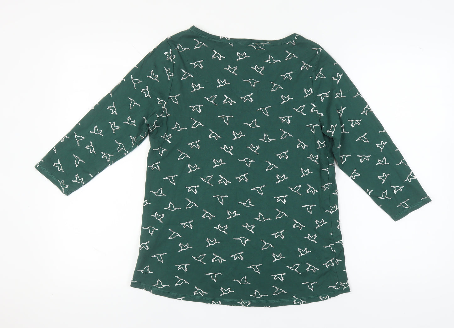 Marks and Spencer Green Animal Print T-Shirt, Size 18