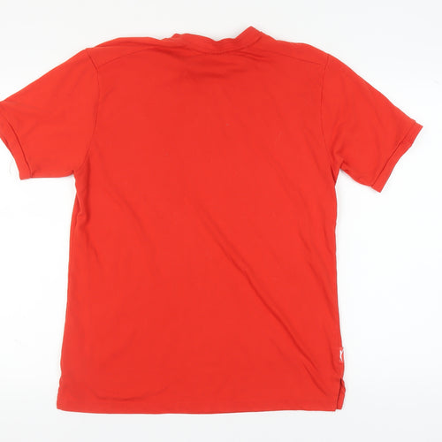 Slazenger Men's Red Crew Neck T-Shirt Size L