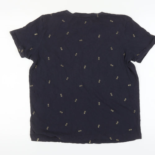 Marks and Spencer Women's Black T-Shirt Size 12