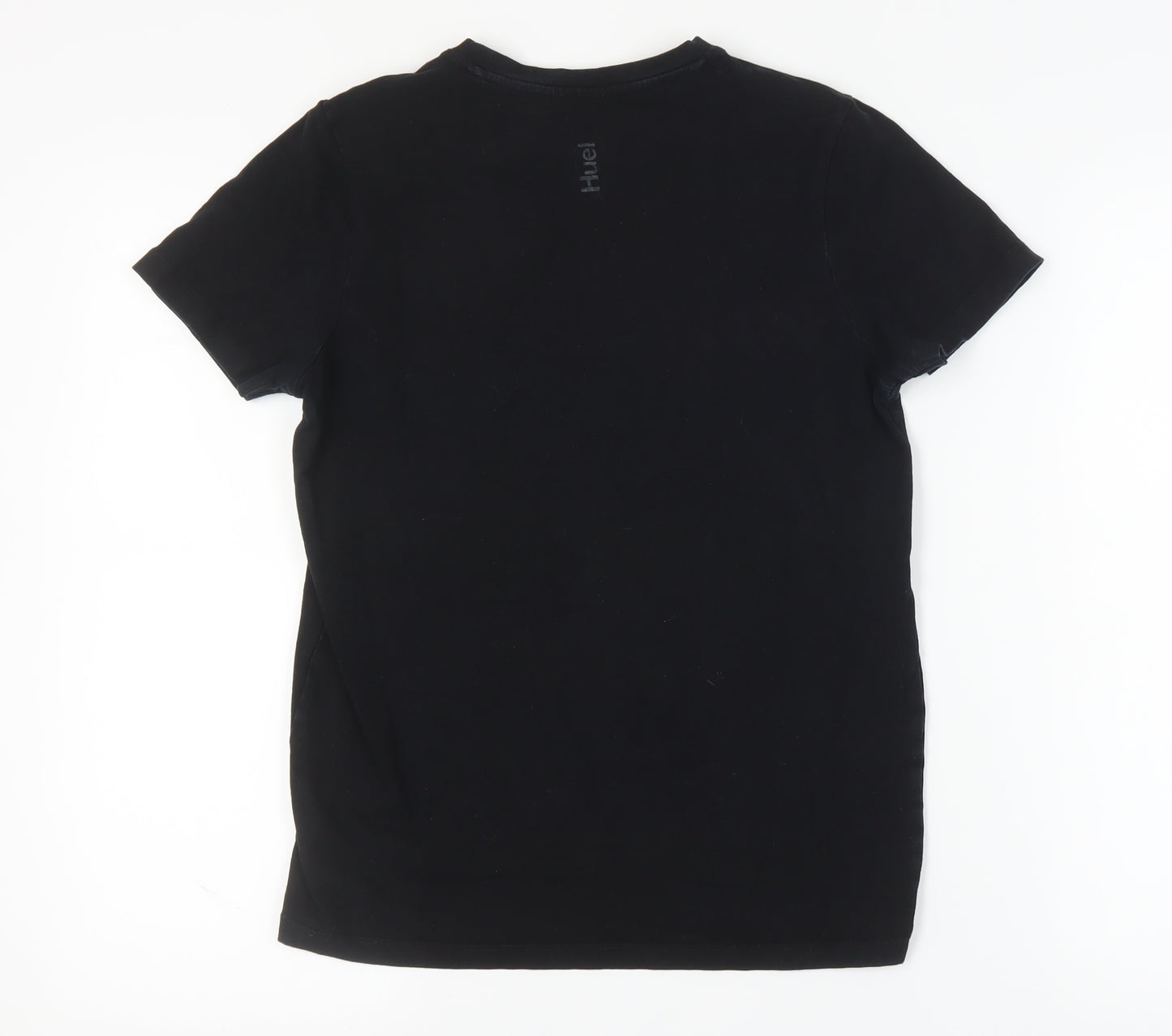 Huel Black T-Shirt, Unisex M, Classic Crew Neck Cotton